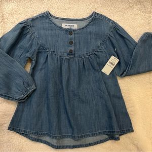 Old Navy NWT Chambray blouse